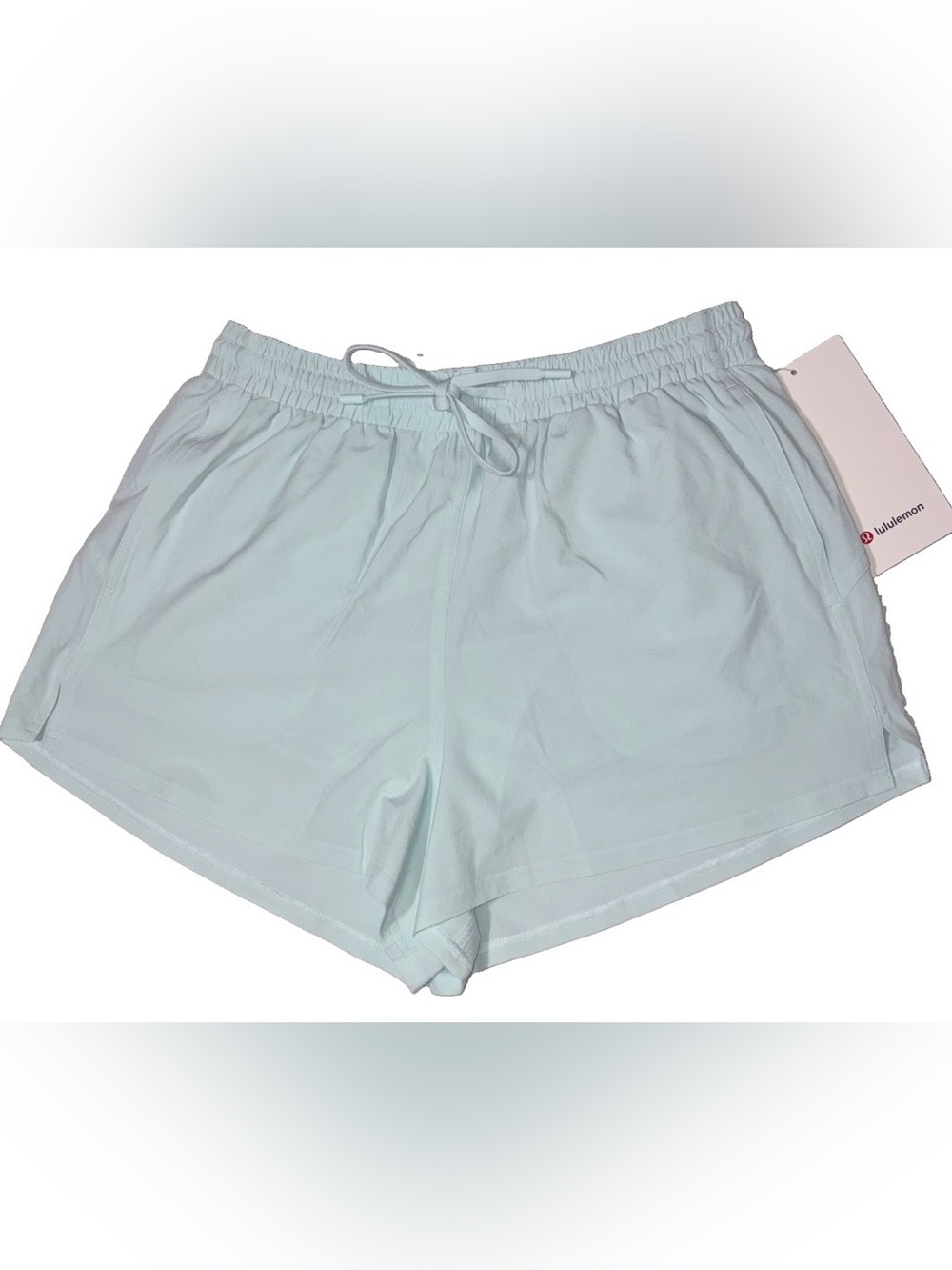 NWT*LULULEMON*SIZE 6*PACE RIVAL HIGH RISE 3” SHORT*AUTHENTIC*POCKETS*MINT BREEZE
